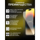 Защитная полиуретановая плёнка SBG "Матовая ЛЁГКАЯ-LITE" для телефонов (50шт)